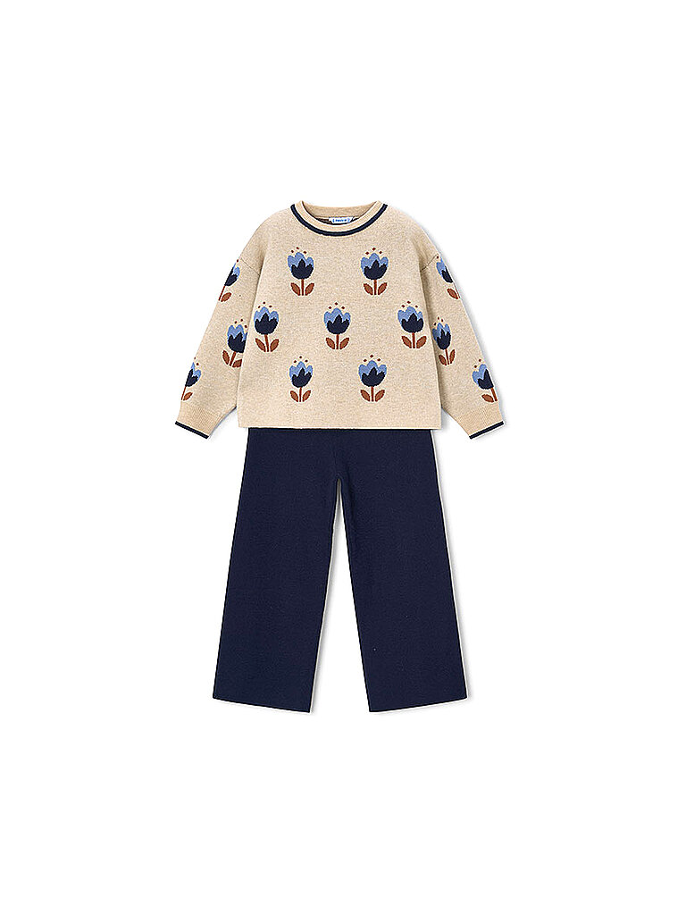 MAYORAL Mädchen Set 2-teilig Pullover und Hose dunkelblau | 92
