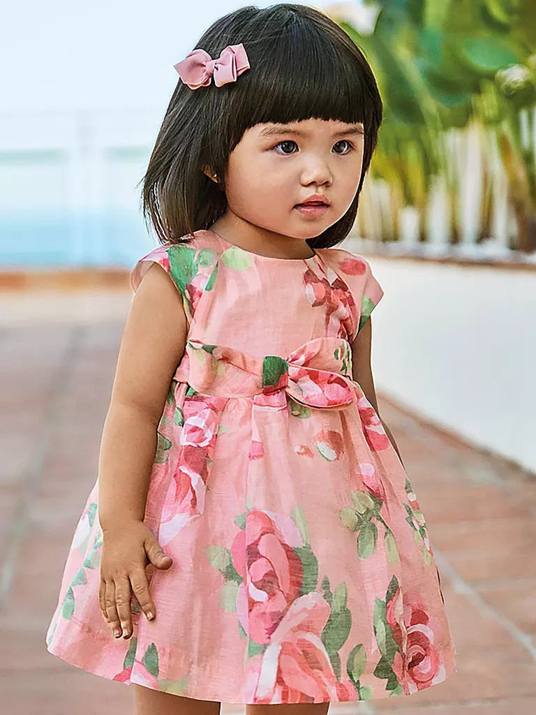 MAYORAL | Baby Leinenkleid | rosa