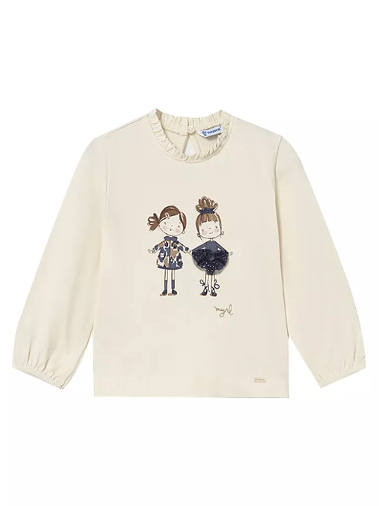 MAYORAL | Baby Mädchen Langarmshirt | creme