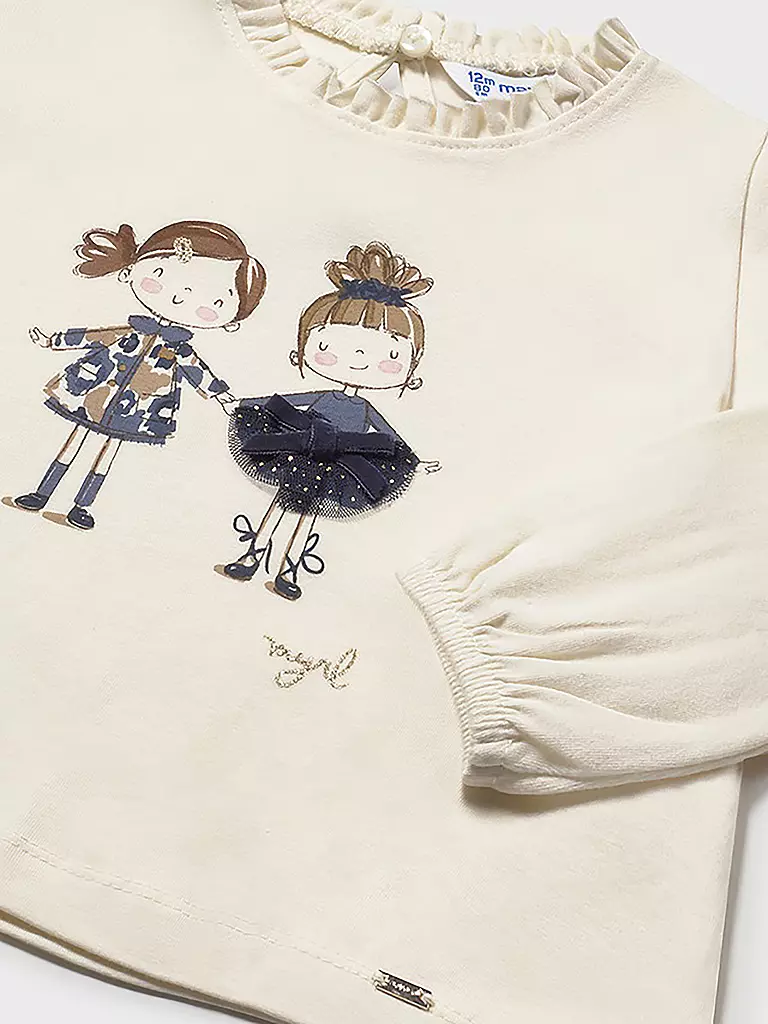 MAYORAL | Baby Mädchen Langarmshirt | creme