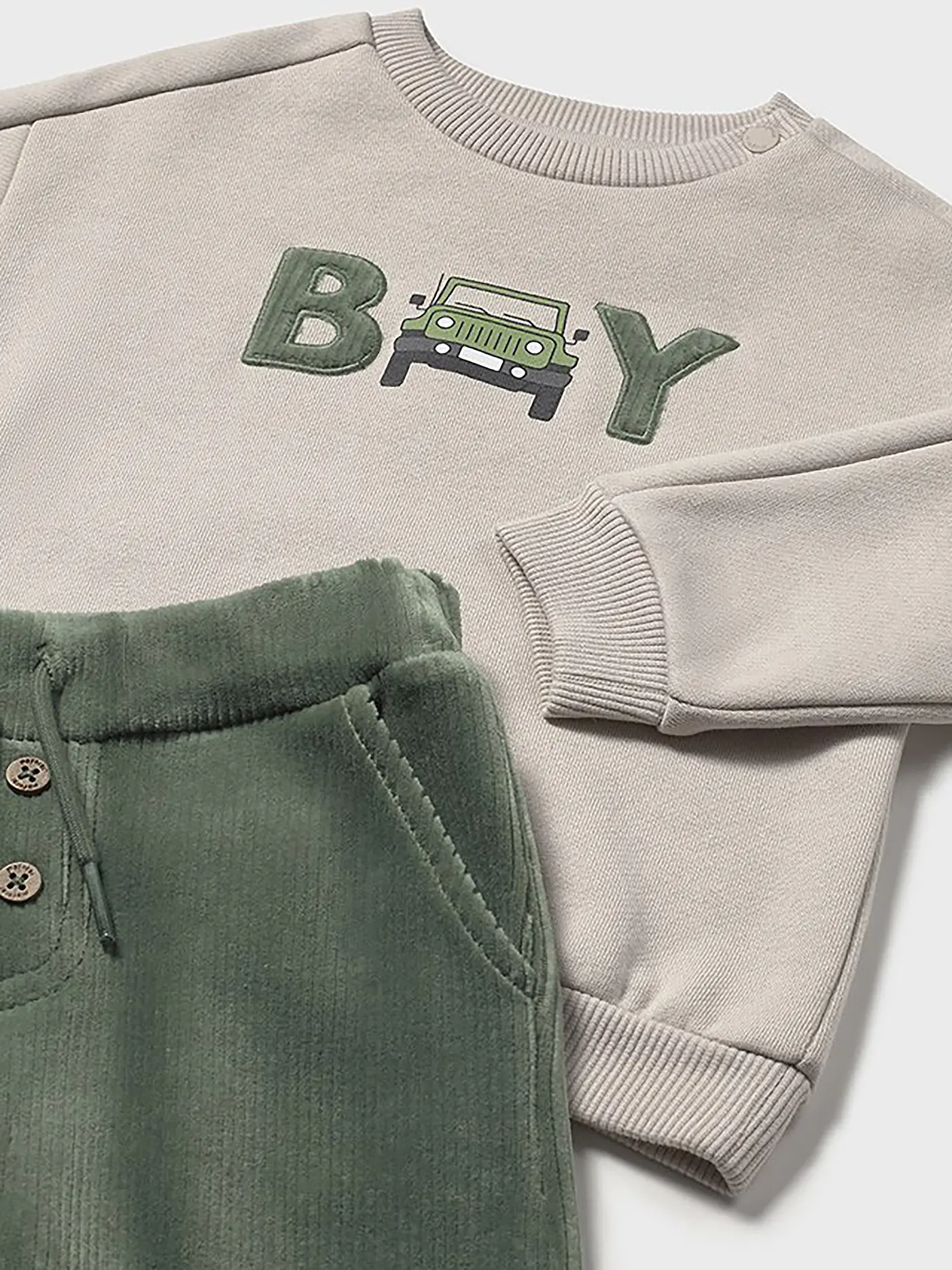 MAYORAL | Baby Set 2-teilig Pullover und Hose | beige