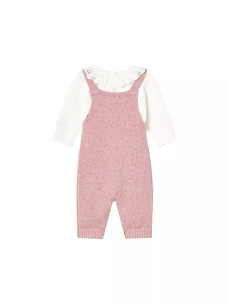 MAYORAL | Baby Set 2-teilig Pullover und Latzhose | rosa
