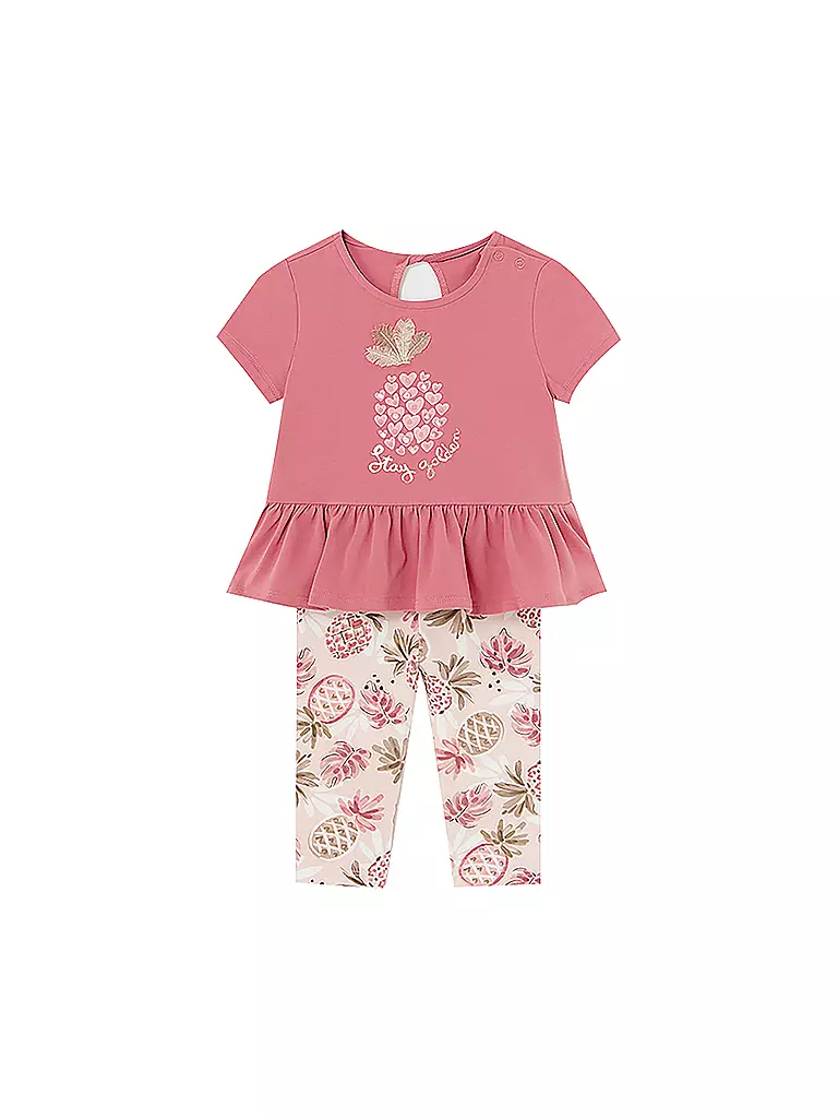 MAYORAL | Baby Set 2-teilig T-Shirt mit Leggings | rosa