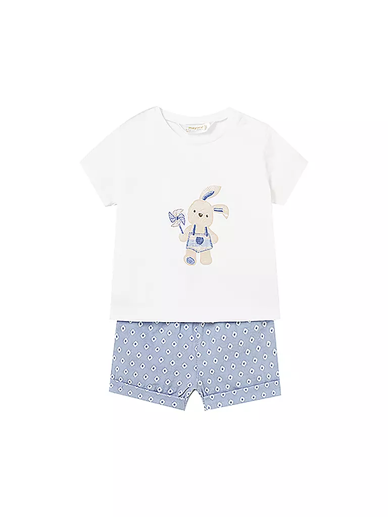 MAYORAL | Baby Set 2-teilig T-Shirt und Shorts | hellblau