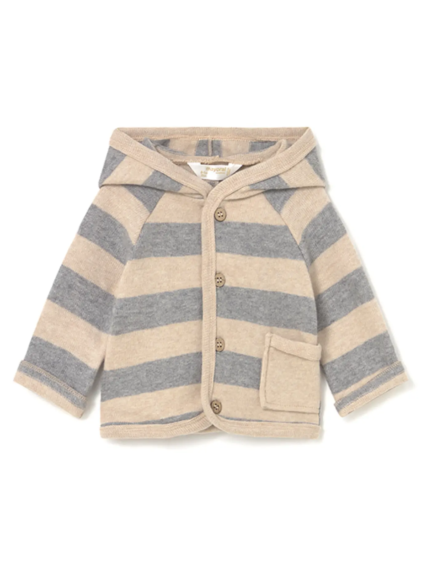 MAYORAL | Baby Set 3-teilig Jacke, Langarmshirt und Hose | beige