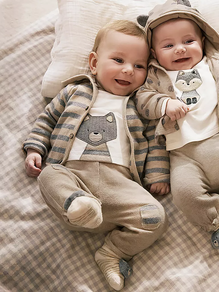 MAYORAL | Baby Set 3-teilig Jacke, Langarmshirt und Hose | 
