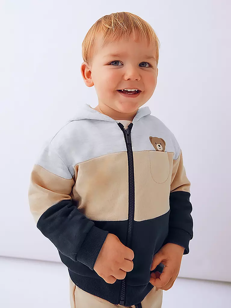 MAYORAL | Baby Set 3-teilig Jacke und Jogginghosen | blau