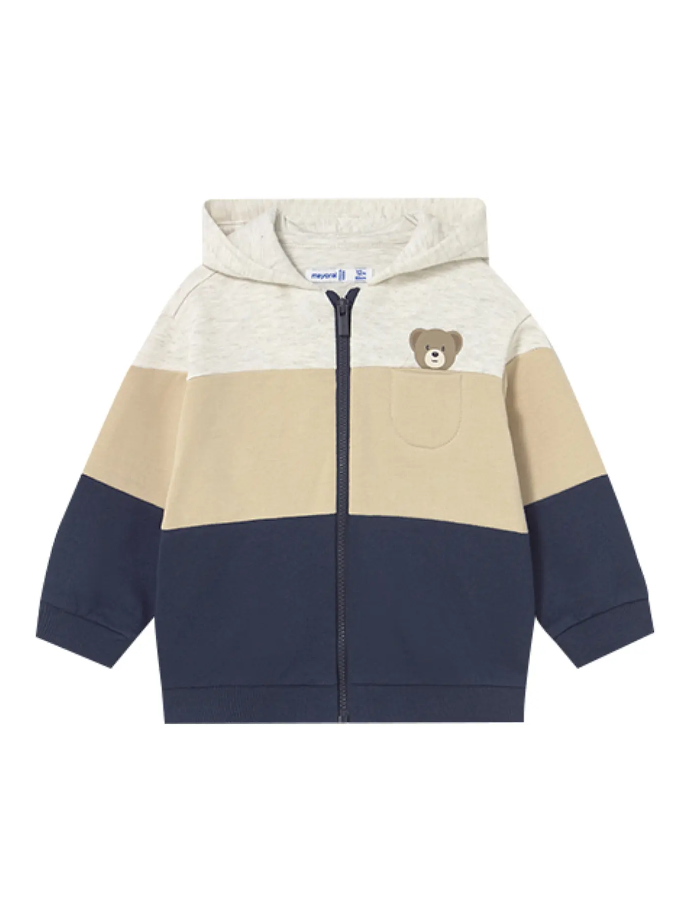 MAYORAL | Baby Set 3-teilig Jacke und Jogginghosen | blau
