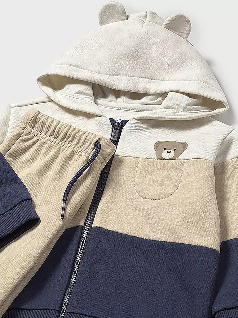 MAYORAL | Baby Set 3-teilig Jacke und Jogginghosen | blau