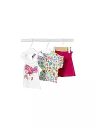 MAYORAL | Baby Set 3-teilig Shirt, Top und Shorts | pink