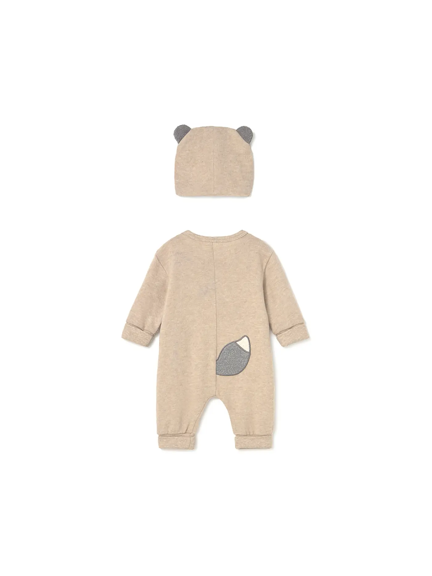 MAYORAL | Baby Strampler mit Mütze | beige