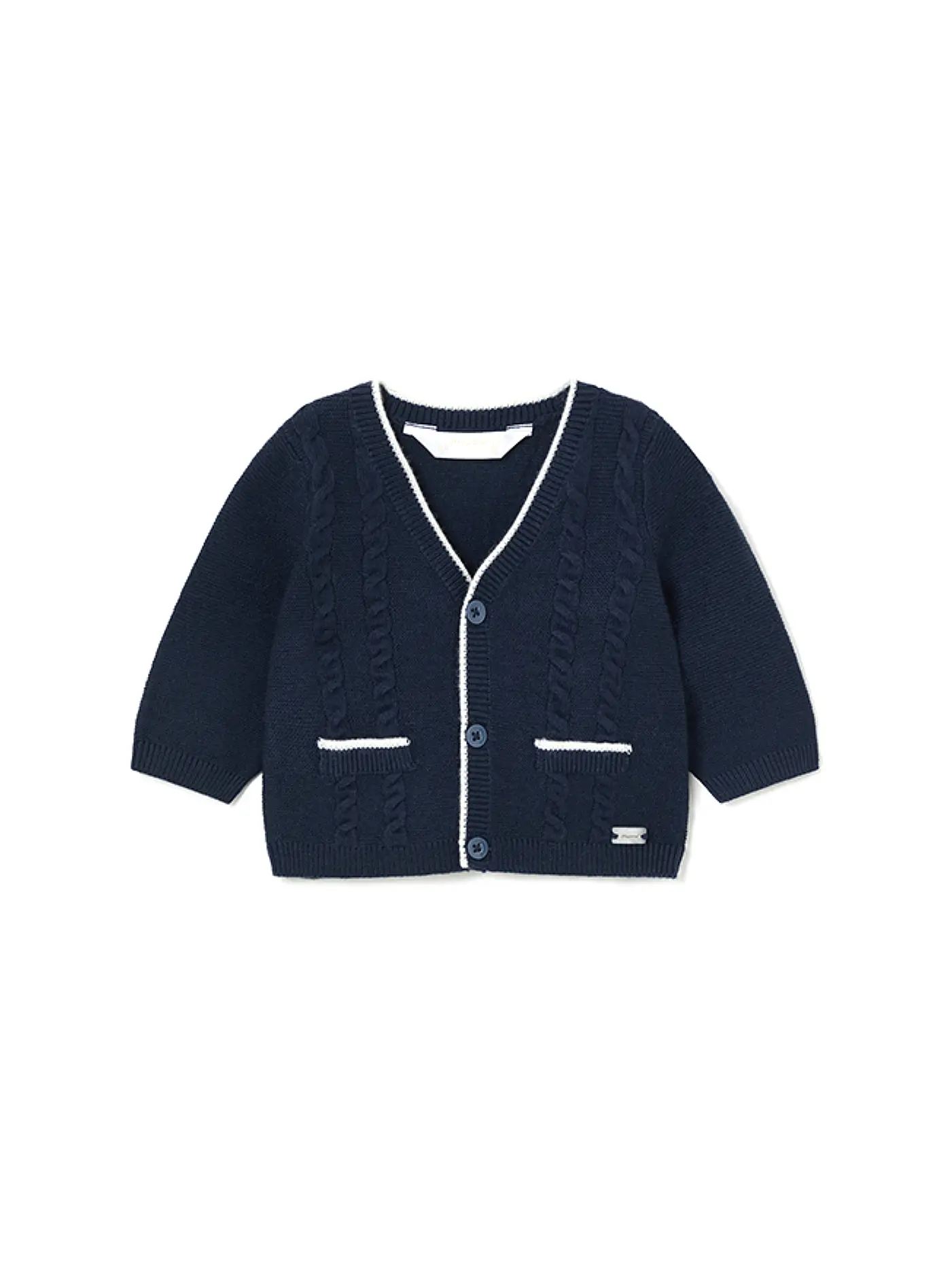 MAYORAL | Baby Strickweste | dunkelblau