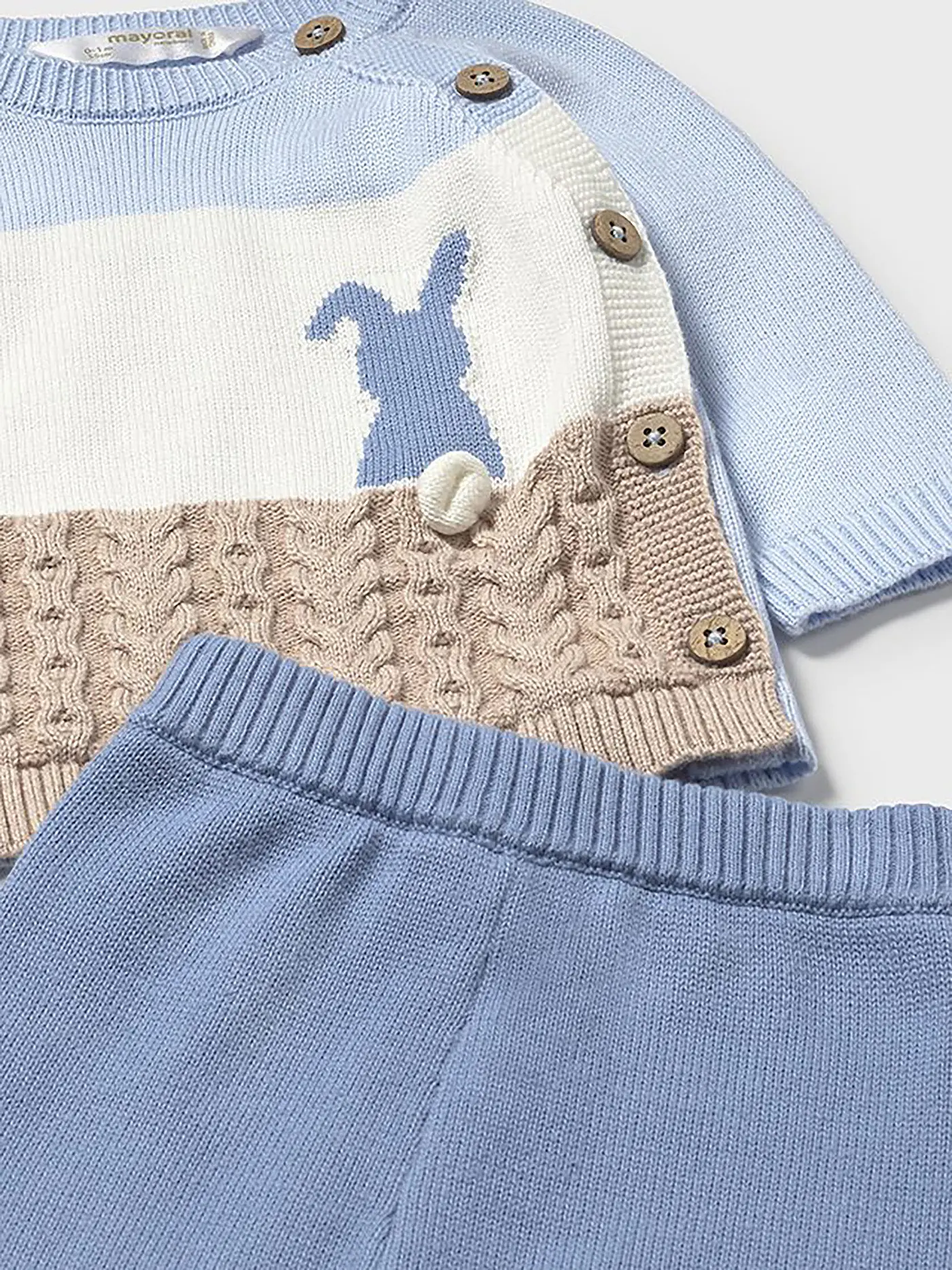 MAYORAL | BabyJungen Set 2-teilig Pullover und Hose | blau