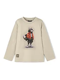 MAYORAL | Jungen Langarmshirt  | beige