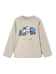 MAYORAL | Jungen Langarmshirt  | beige