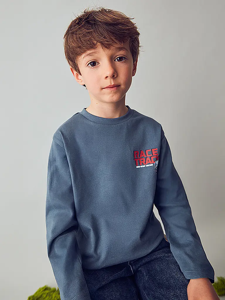 MAYORAL | Jungen Langarmshirt  | blau