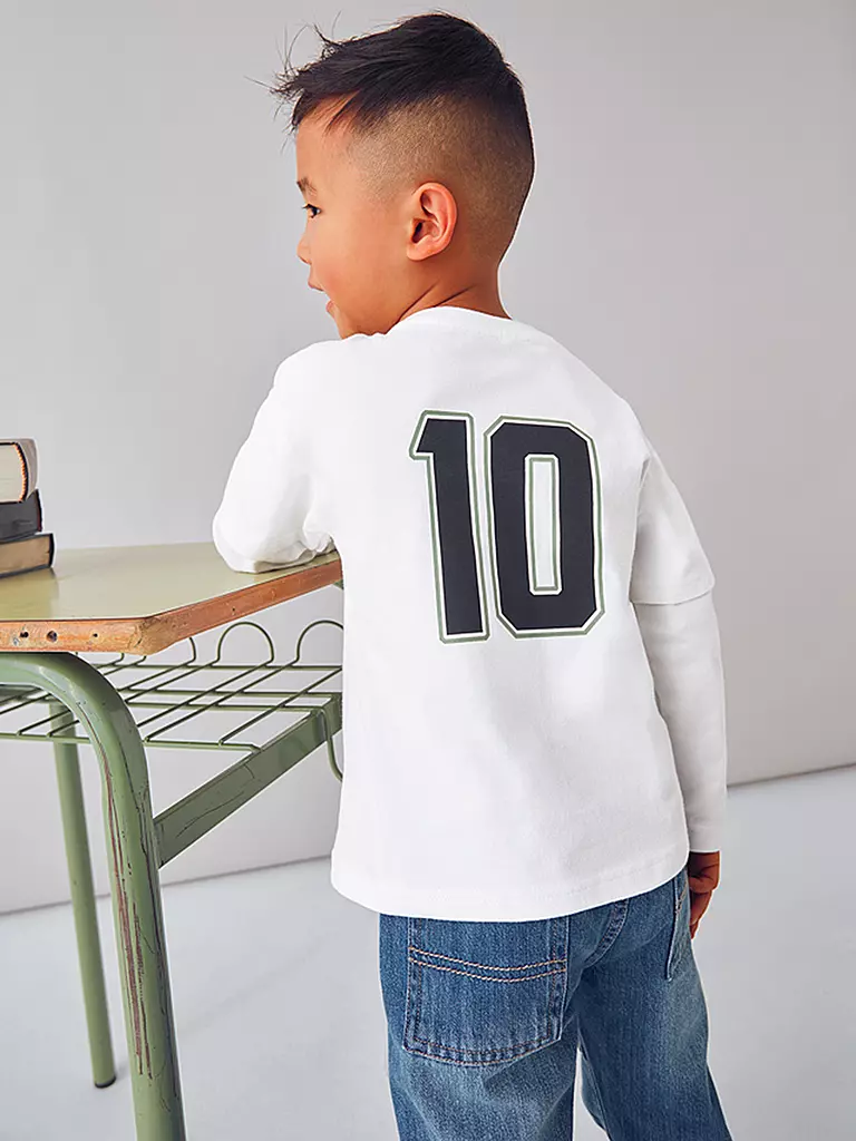MAYORAL | Jungen Langarmshirt | weiss