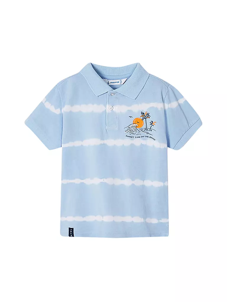 MAYORAL | Jungen Poloshirt | hellblau