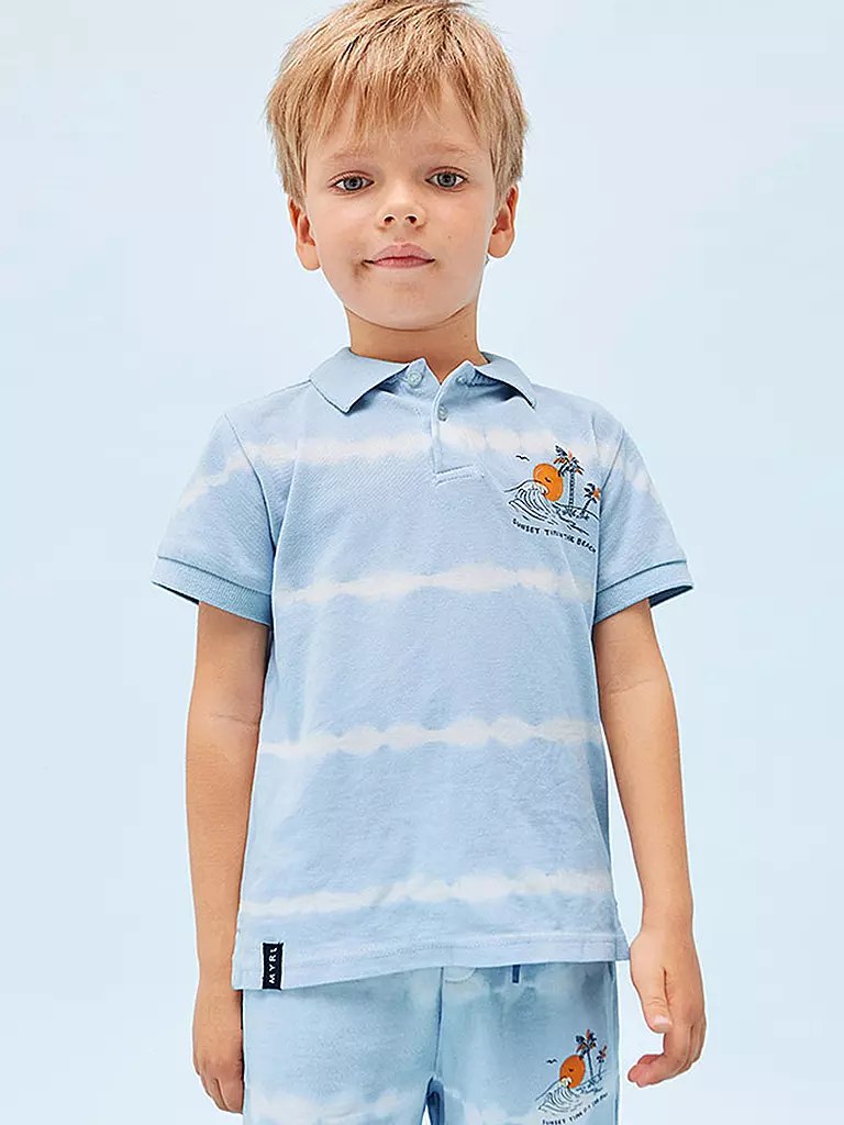 MAYORAL | Jungen Poloshirt | hellblau