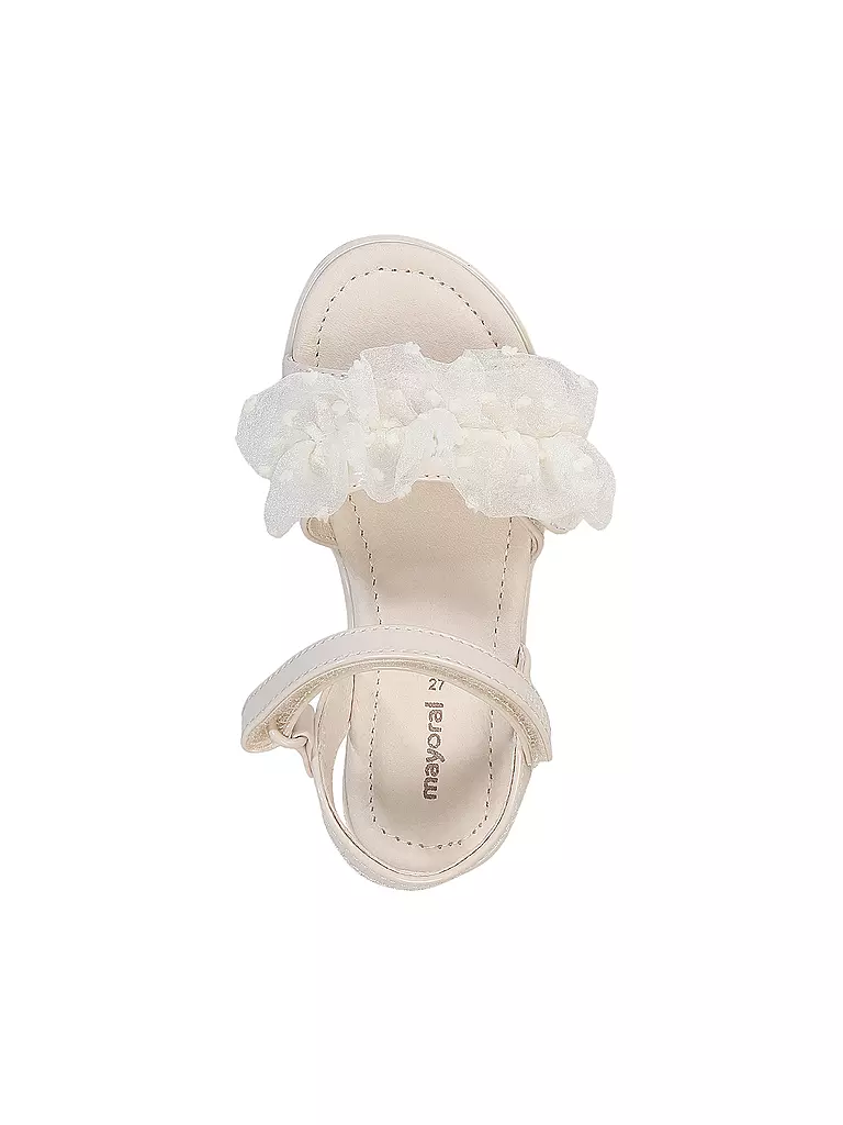 MAYORAL | Kinder Sandalen  | creme