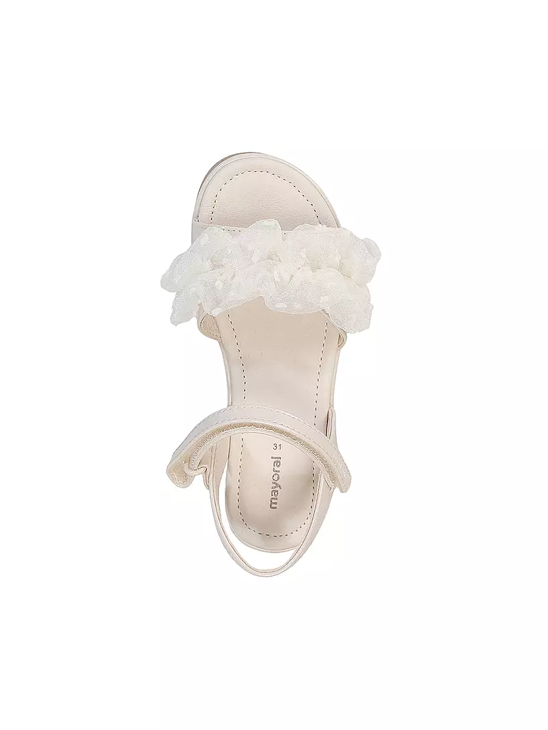 MAYORAL | Kinder Sandalen  | creme