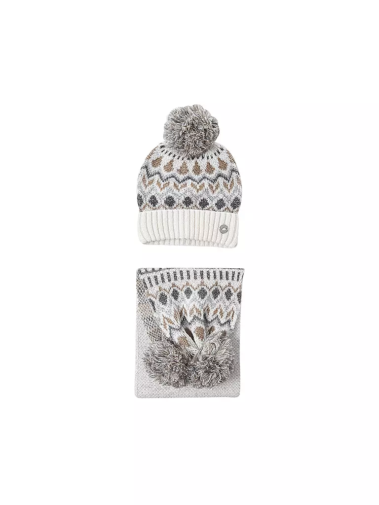 MAYORAL | Kinder Set Haube und Schal 2-teilig | beige