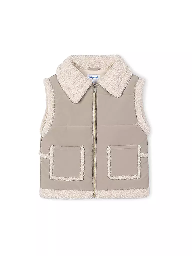 MAYORAL | Mädchen Gilet  | beige