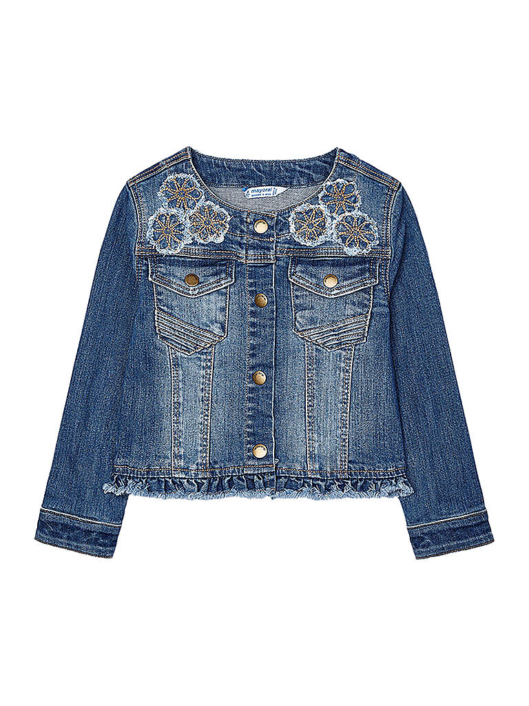 MAYORAL | Mädchen Jeansjacke  | blau