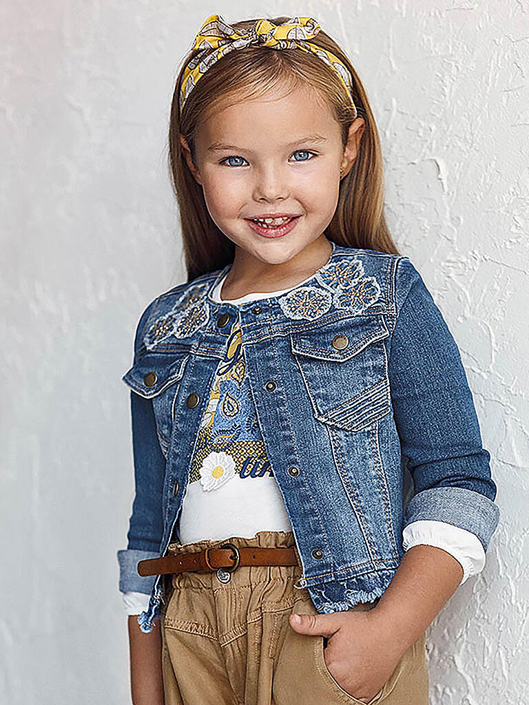 MAYORAL | Mädchen Jeansjacke  | blau