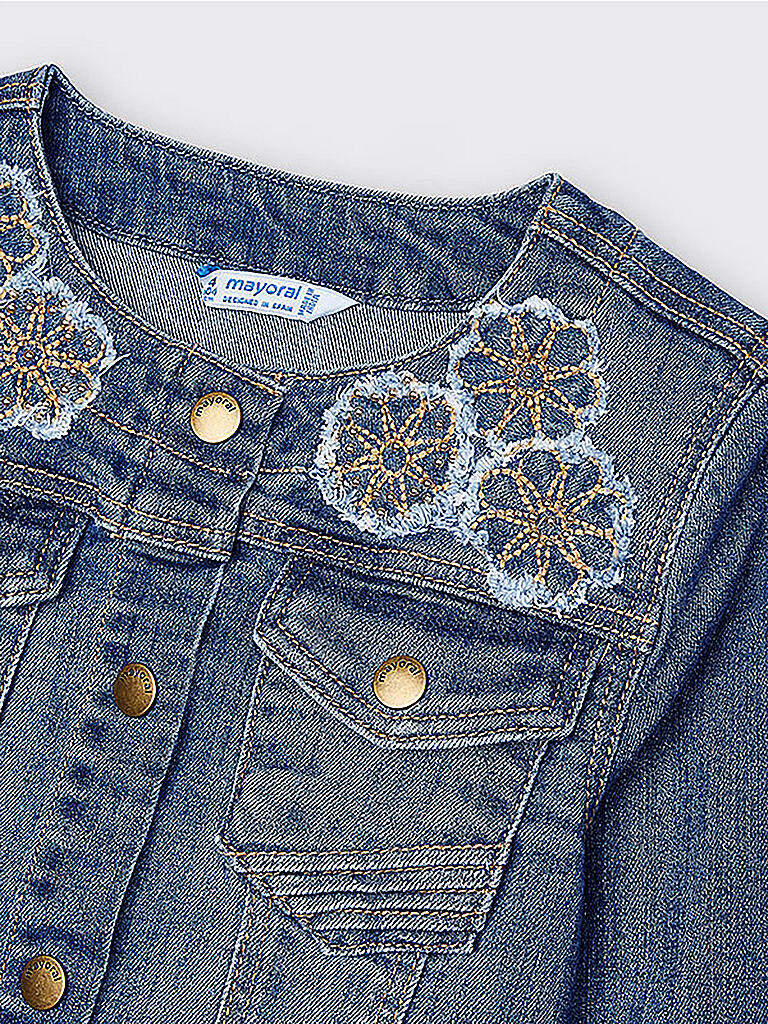 MAYORAL | Mädchen Jeansjacke  | blau
