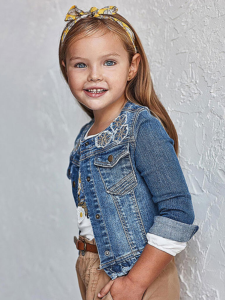 MAYORAL | Mädchen Jeansjacke  | blau