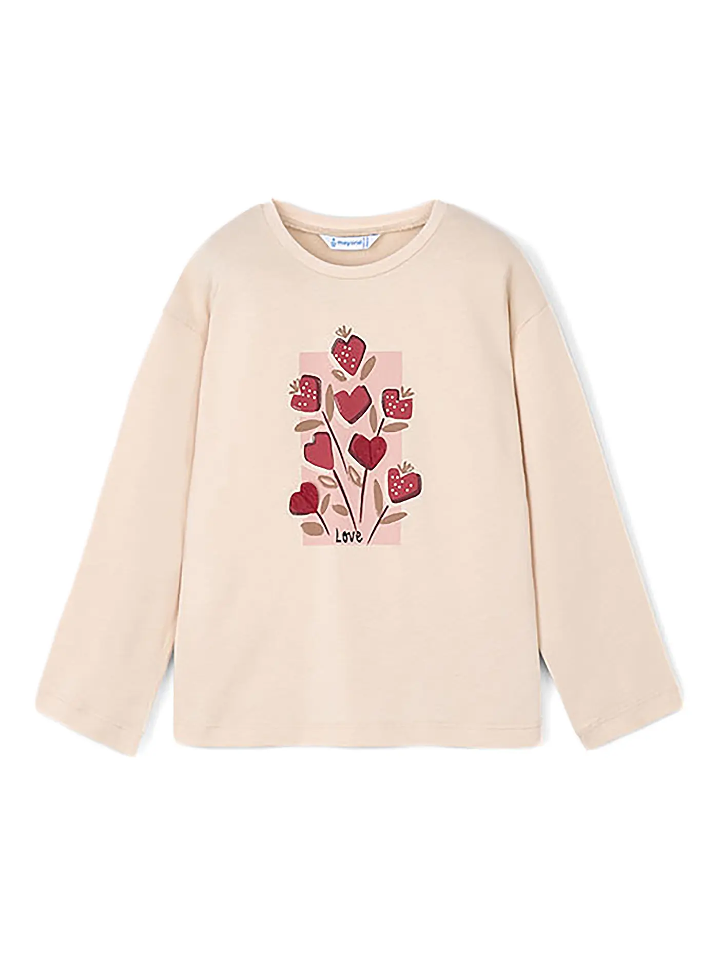 MAYORAL | Mädchen Langarmshirt  | weiss