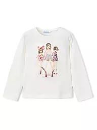 MAYORAL | Mädchen Langarmshirt  | creme