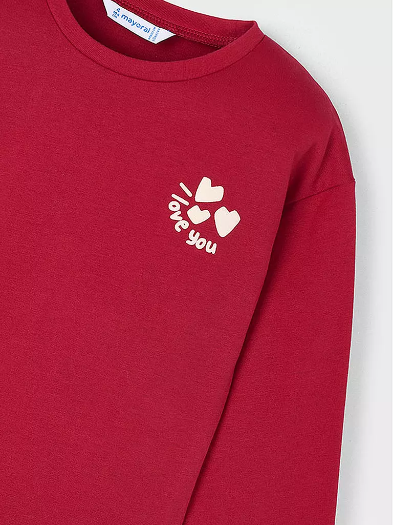 MAYORAL | Mädchen Langarmshirt  | rot