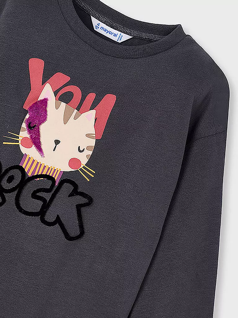 MAYORAL | Mädchen Langarmshirt | grau