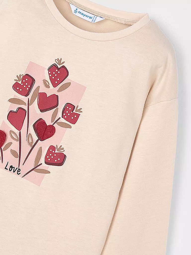 MAYORAL | Mädchen Langarmshirt | weiss