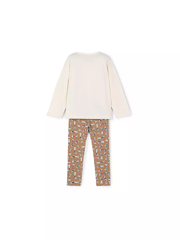 MAYORAL | Mädchen Set 2-teilig Langarmshirt und Leggings | weiss