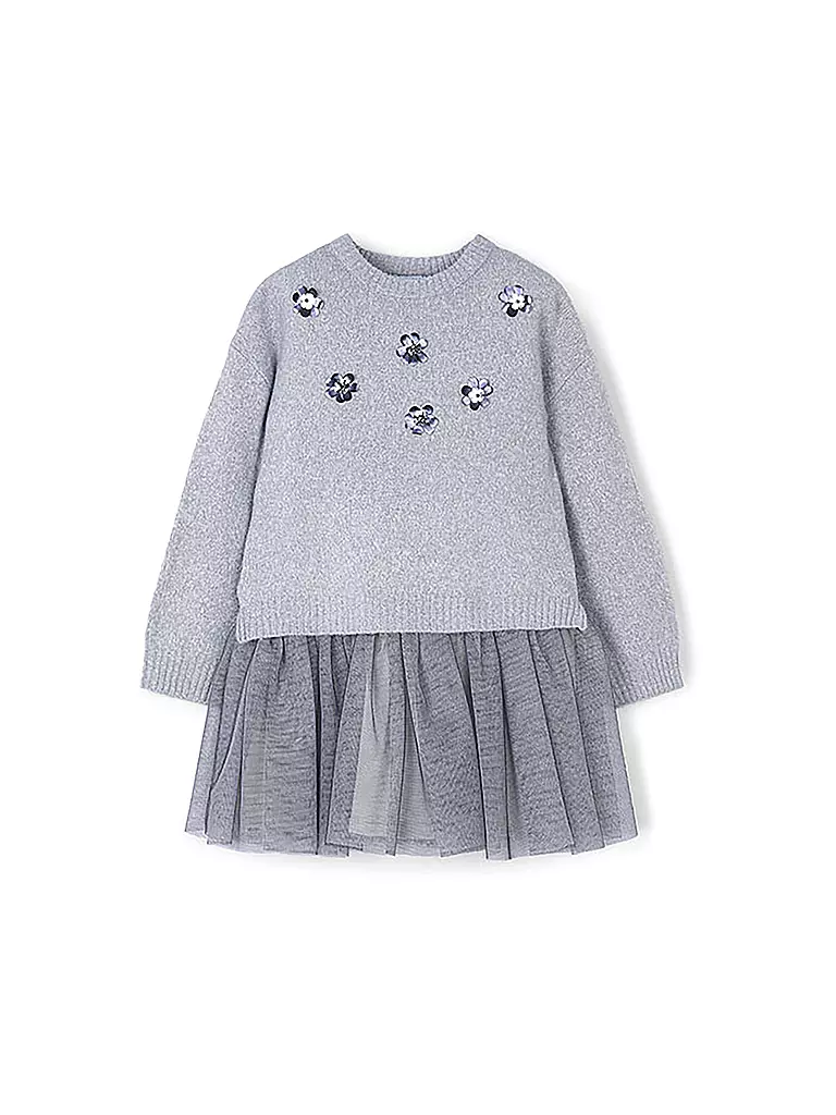 MAYORAL | Mädchen Set 2-teilig Pullover und Kleid | grau