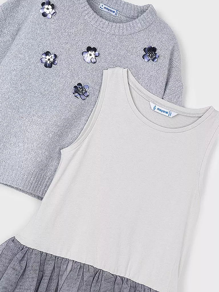 MAYORAL | Mädchen Set 2-teilig Pullover und Kleid | 