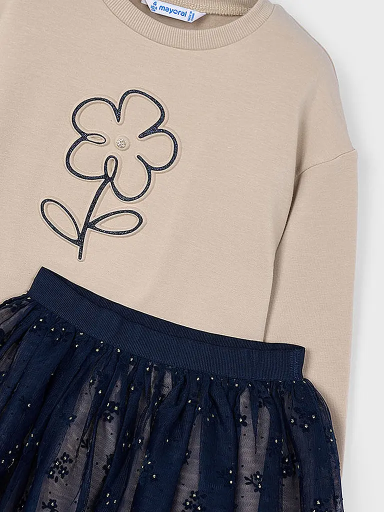 MAYORAL | Mädchen Set 2-teilig Pullover und Rock | 
