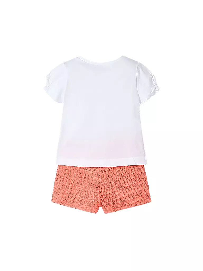 MAYORAL | Mädchen Set 2-teilig T-Shirt und Shorts | orange