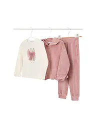 MAYORAL | Mädchen Set 3-teilig Jacke, Langarmshirt und Hose | rosa