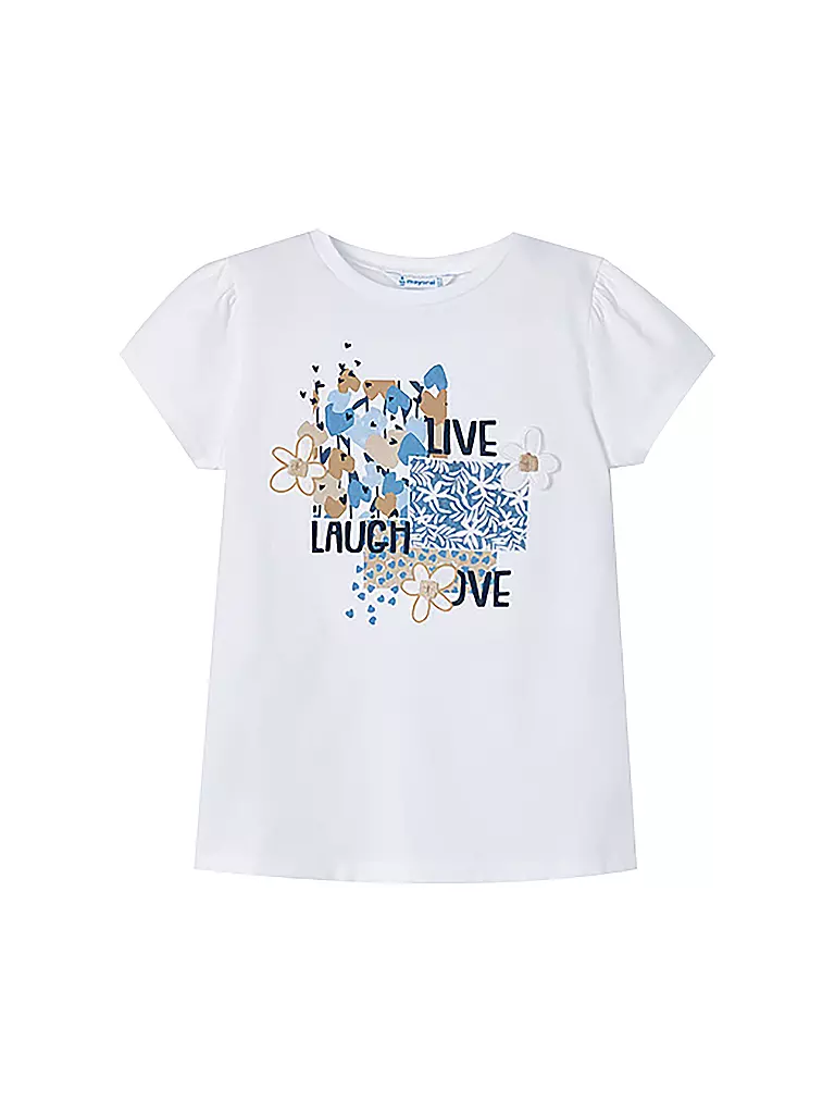 MAYORAL | Mädchen Set 3-teilig T-Shirt, Leggings  | blau
