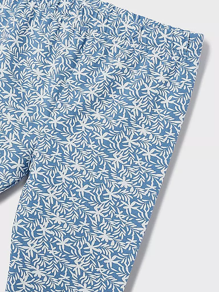 MAYORAL | Mädchen Set 3-teilig T-Shirt, Leggings  | blau