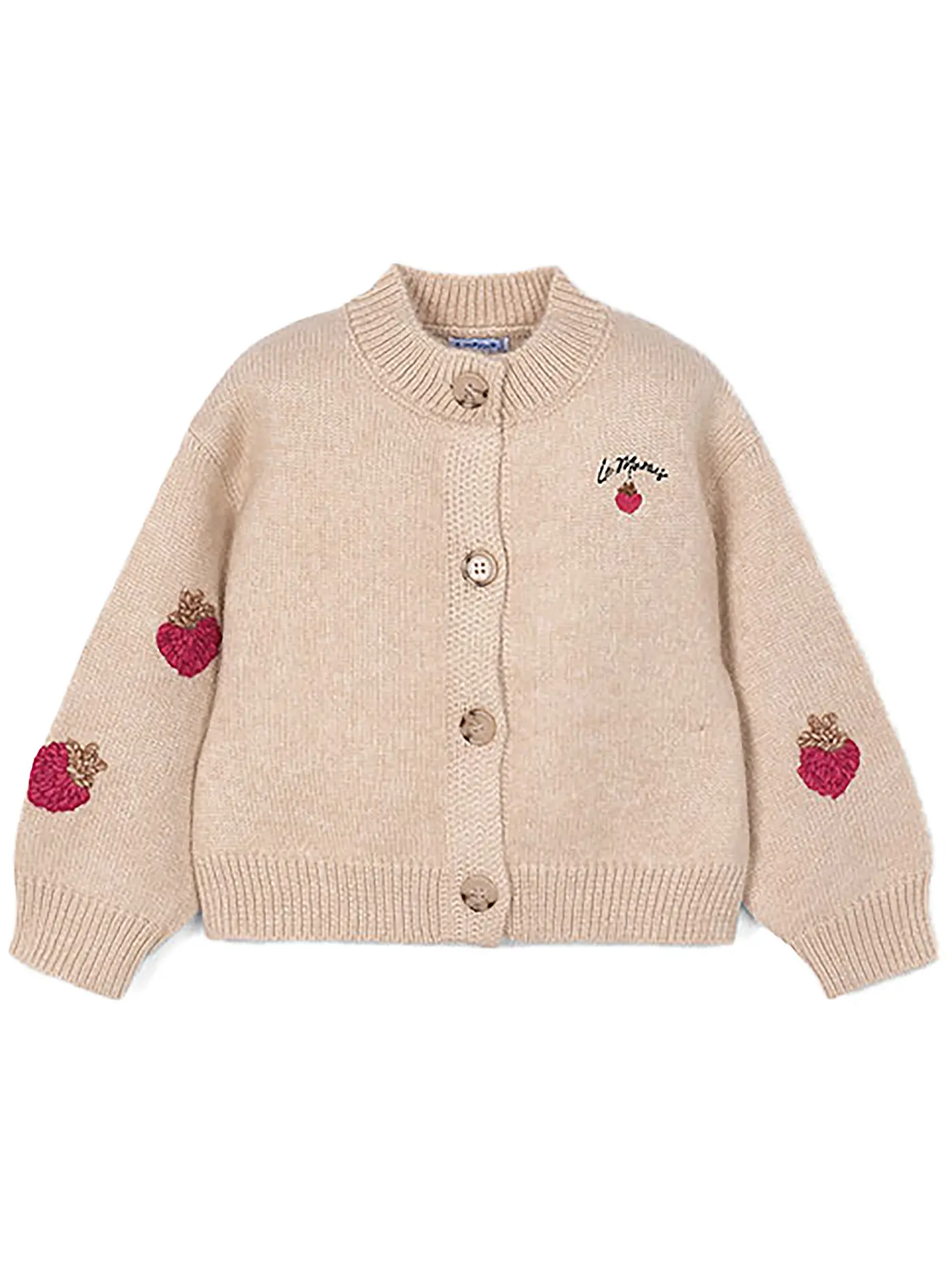 MAYORAL | Mädchen Strickjacke  | beige