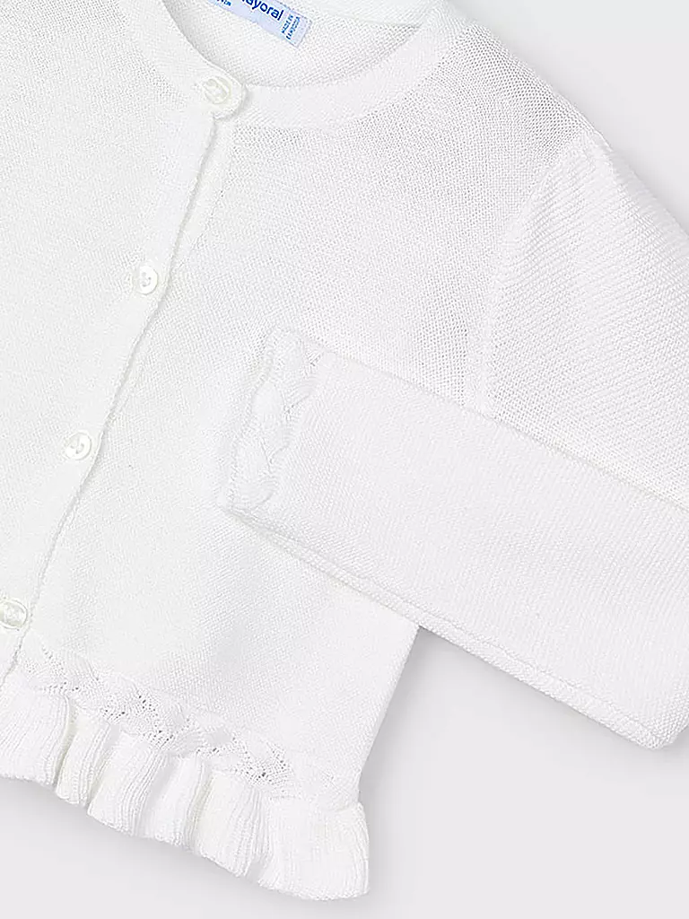 MAYORAL | Mädchen Strickjacke  | creme