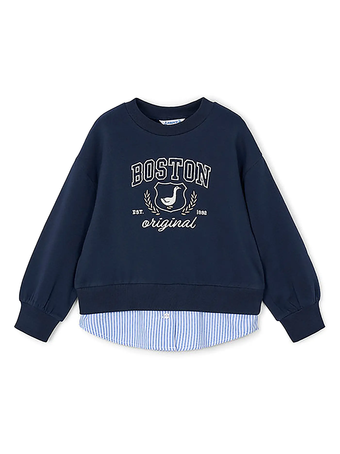 MAYORAL | Mädchen Sweater  | dunkelblau