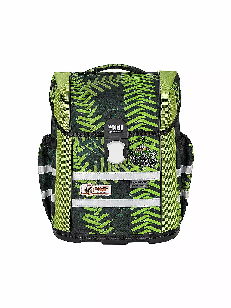 MC NEILL | Schultaschen Set 4tlg Mc Addy Ergo Mac Traktor | grün