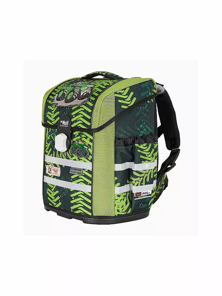 MC NEILL | Schultaschen Set 4tlg Mc Addy Ergo Mac Traktor | grün