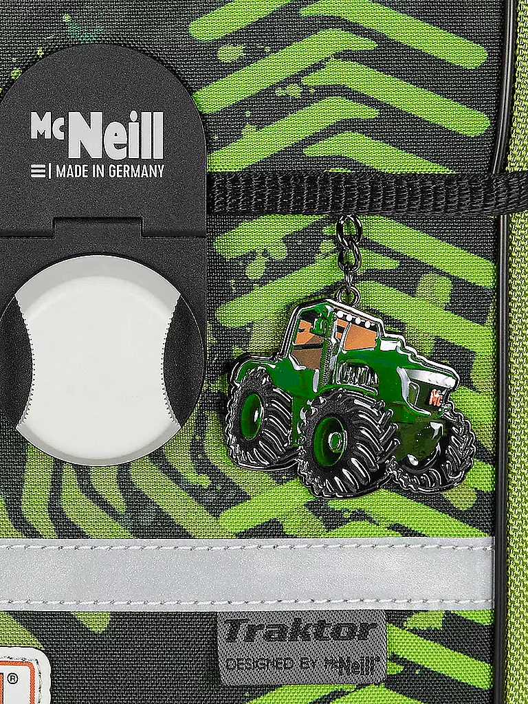 MC NEILL | Schultaschen Set 4tlg Mc Addy Ergo Mac Traktor | grün